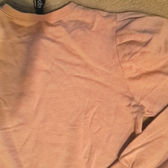 Womens NEW BOBI LA Pleated Shoulder Top L - Picture 6 of 10